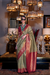 Tissue Silk Saree with Intricate Handloom Weaving Art