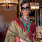 Tissue Silk Saree with Intricate Handloom Weaving Art