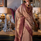 Tissue Silk Saree with Intricate Handloom Weaving Art