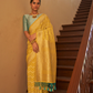 Nylon Crepe Saree with Zari Weaving for Festive Occasions