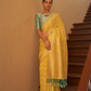 Nylon Crepe Saree with Zari Weaving for Festive Occasions