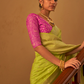 Nylon Crepe Saree with Zari Weaving for Festive Occasions