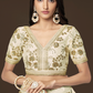 Traditional Slub Silk Lehenga Choli with Sequin Detailing
