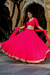 Modern Flared Lehenga Choli with Bold Stripes and Matching Dupatta