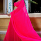 Modern Flared Lehenga Choli with Bold Stripes and Matching Dupatta