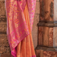 Traditional Patola Silk Saree with Intricate Weaving
