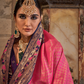 Traditional Patola Silk Saree with Intricate Weaving