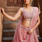 Designer Tissue Lehenga Choli & Dupatta Featuring Sequins Work