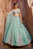 LAVANTE_FASHION_colour_Tissue_Sequinse_embroidery_Semi-Stitched_Lehenga_choli_Dupatta_3 - LaVante Fashion