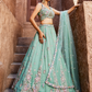 Designer Tissue Lehenga Choli & Dupatta Featuring Sequins Work