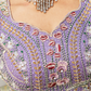 Festive Net Lehenga Choli with Rich Coding and Zarkan Accents