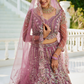 Festive Net Lehenga Choli with Rich Coding and Zarkan Accents