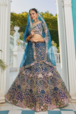 LAVANTE_FASHION_net_with_Coding_Zarkan_embroidery_Semi-Stitched_Lehenga_choli_Dupatta_16 - LaVante Fashion