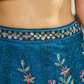 Designer Net Lehenga Choli & Dupatta with Handcrafted Coding