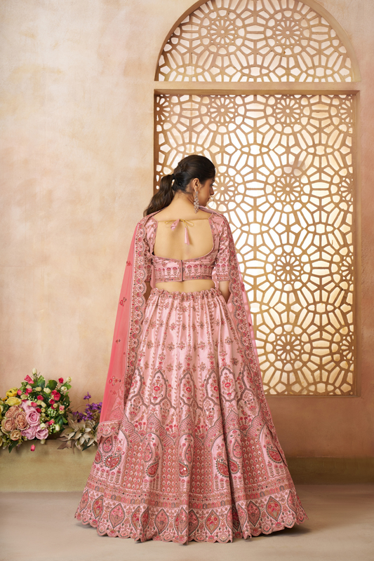 LAVANTE_FASHION_whimiscal_Imperial_Patterned_Embroidered_Bridal_Lehenga_6 - LaVante Fashion