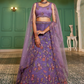 Traditional Net Lehenga Choli & Dupatta with Rich Coding
