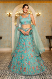 LAVANTE_FASHIOON_net_with_Coding_Zarkan_embroidery_Semi-Stitched_Lehenga_choli_Dupatta_13 - LaVante Fashion