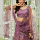 Traditional Net Lehenga Choli & Dupatta with Rich Coding
