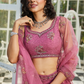 Traditional Net Lehenga Choli & Dupatta with Rich Coding
