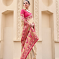 Pure Soft Banarasi Silk Saree Timeless Grace with Royal Zari Weave - LaVante Fashion