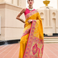 Pure Soft Banarasi Silk Saree Timeless Grace with Royal Zari Weave - LaVante Fashion