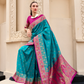 Pure Soft Banarasi Silk Saree Timeless Grace with Royal Zari Weave - LaVante Fashion