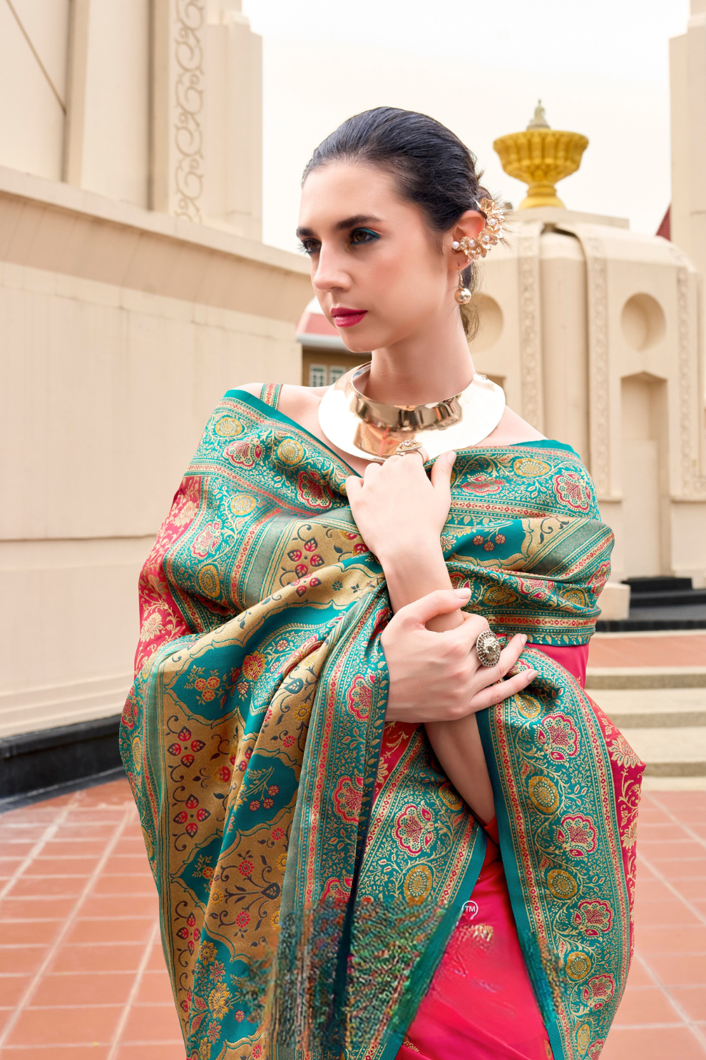Pure Soft Banarasi Silk Saree Timeless Grace with Royal Zari Weave - LaVante Fashion