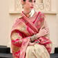 Pure Soft Banarasi Silk Saree Timeless Grace with Royal Zari Weave - LaVante Fashion