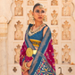 Handloom-Style Patola Silk Saree for Cultural Events