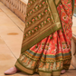 Elegant Patola Silk Saree with Foil Print Design