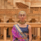 Elegant Patola Silk Saree with Foil Print Design
