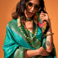 Woven Design Zari Satin Banarasi Saree with Rich Detailing