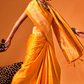 Woven Design Zari Satin Banarasi Saree with Rich Detailing