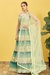 Vibrant Digital Printed Organza Lehenga Choli with Contemporary Flair