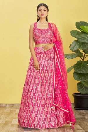 LAVANTE_FSHION_Real_Mirror_with_Thread_Zari_Sequins_Embroidered_And_Digital_Print_Work_52 - LaVante Fashion