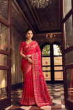 LAVANTIFASHIONRONISHARADHIKADESIGNERCreationsWithSUPERP.V.SILK801BANARASItraditionalDESIGNZARIWORKWITHGLAMSOFTFINISH_10 - LaVante Fashion