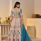 Stylish Party Wear Lehenga Featuring Position Print, Aari & Sequin Embellishments