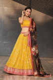 LAVATEFASHIONSequins_Zari_ThreadandDoriWorkEmbroiderywithDigitalPrint_45_-Copy - LaVante Fashion