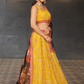Elegant Digital Printed Ensemble with Sequins, Zari, Thread & Dori Embroidery