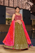 Elegant Digital Printed Ensemble with Sequins, Zari, Thread & Dori Embroidery