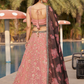 Elegant Digital Printed Ensemble with Sequins, Zari, Thread & Dori Embroidery