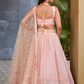 Elegant Digital Printed Ensemble with Sequins, Zari, Thread & Dori Embroidery