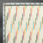 LaVante Fashion White And Multi-Color Stripes Pattern Pre-Washed Ikat Cotton Fabric