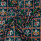 LaVante Fashion Turquoise Patolaa Pattern Digital Print Rayon Fabric