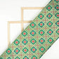 LaVante Fashion Peacock Green And Red Traditional Pattern Zari Jacquard Banarasi Taffeta Silk Fabric