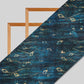 LaVante Fashion Dark Blue Floral Digital Print Chanderi Fabric
