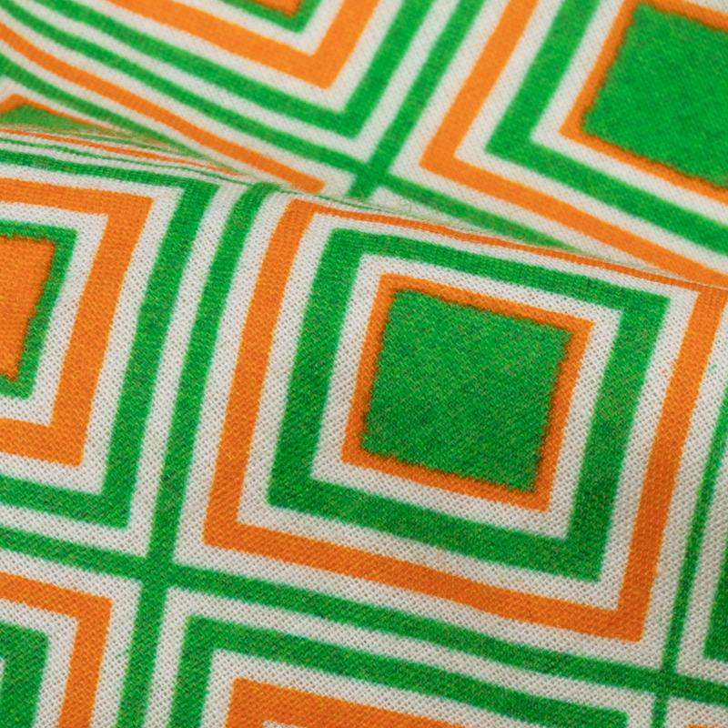 LaVante Fashion Tricolor Geometric Pattern Digital Print Cotton Cambric Fabric