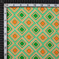 LaVante Fashion Tricolor Geometric Pattern Digital Print Cotton Cambric Fabric