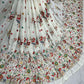LaVante Fashion  A40 Dyeable Georgette Fabric with Embroidery Work