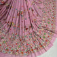 LaVante Fashion  A40 Dyeable Georgette Fabric with Embroidery Work